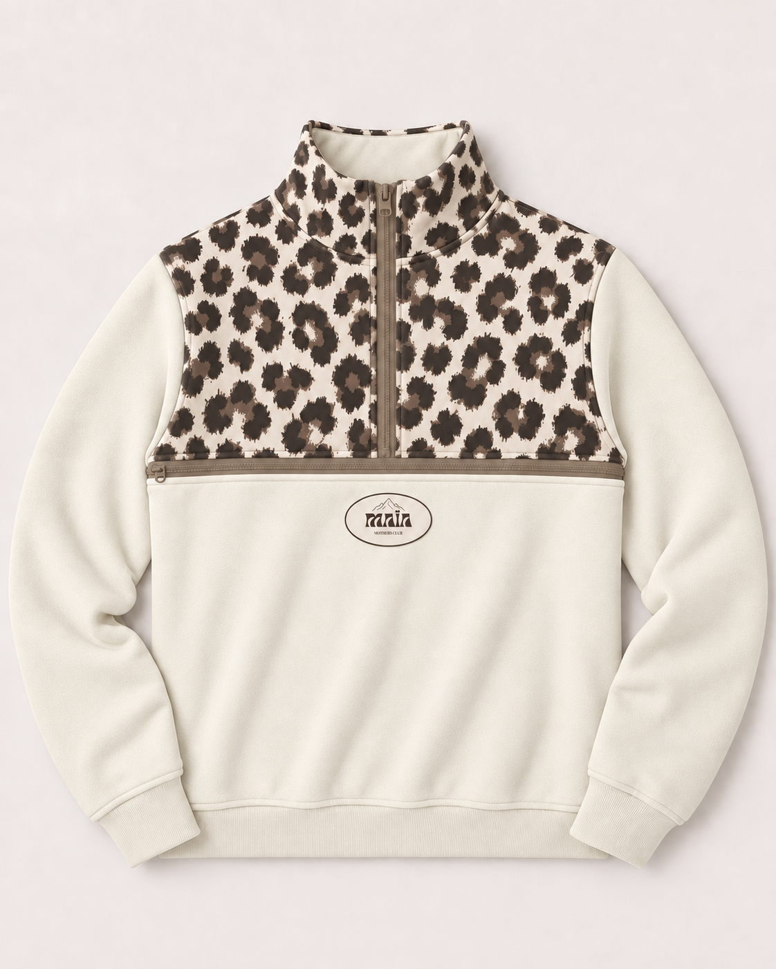 Sweat d'allaitement MAÏA | Léopard - PRÉCOMMANDE
