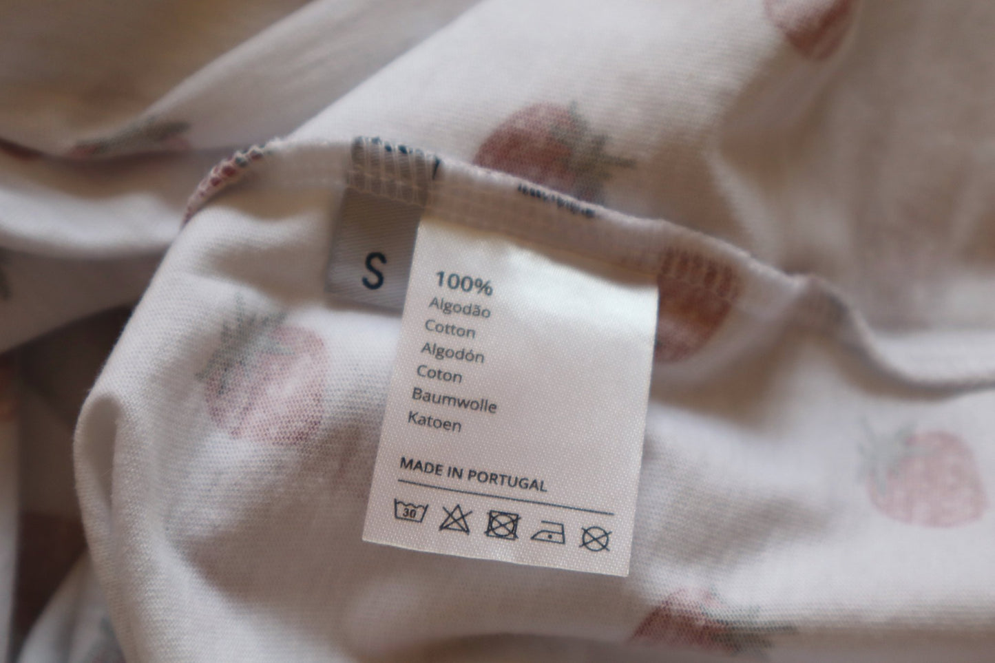 T-shirt d’allaitement | Haut de pyjama MAÏA fraises 🍓 | - MAÏA