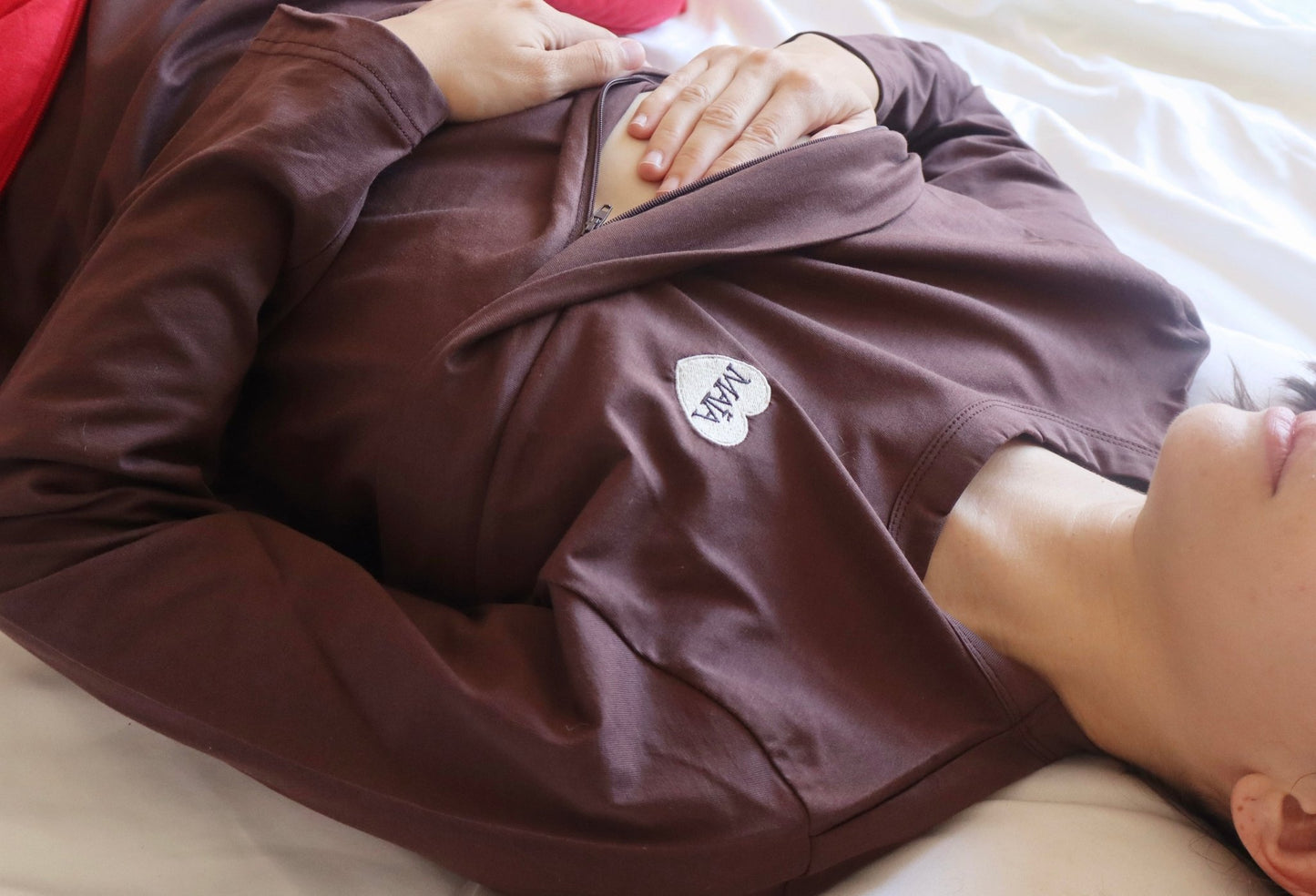 T-shirt d’allaitement | Haut de pyjama MAÏA | - MAÏA